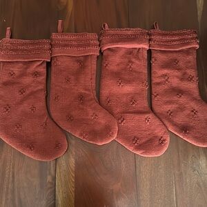 Textural Woven Christmas Stocking by Threshold w/ Studio Mcgee